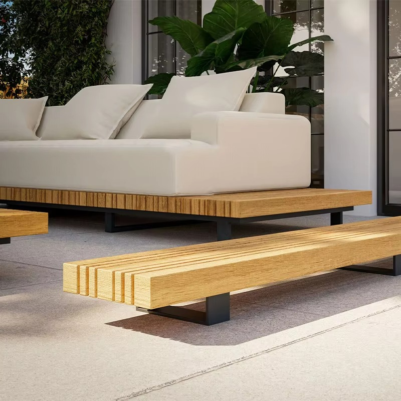 Ensemble de canapés de jardin  - Outdoor Furniture Teak avis et prix