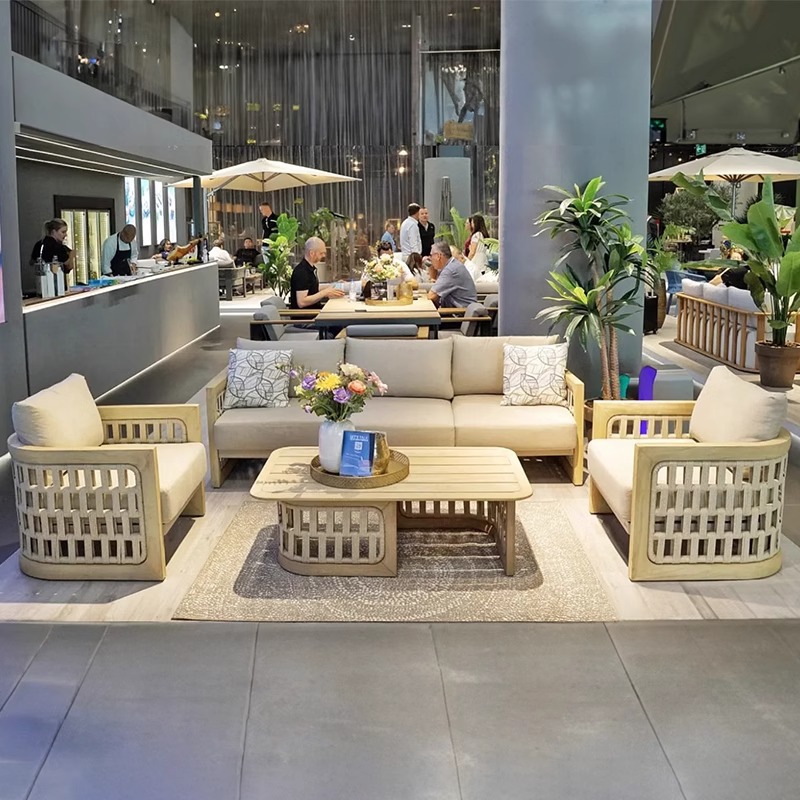 # Ensemble de canapés en teck  - Outdoor Furniture Teak avis et prix