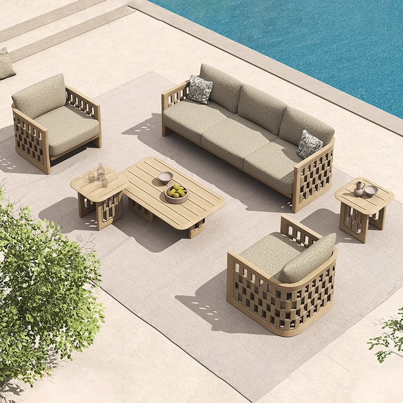 # Ensemble de canapés en teck  - Outdoor Furniture Teak avis et prix