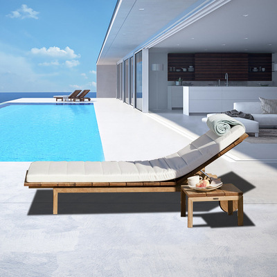 Chaises longues de plage moder - Outdoor Furniture Teak avis et prix