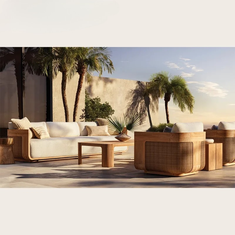 Ensemble de canapé d'extérieur - Outdoor Furniture Teak avis et prix
