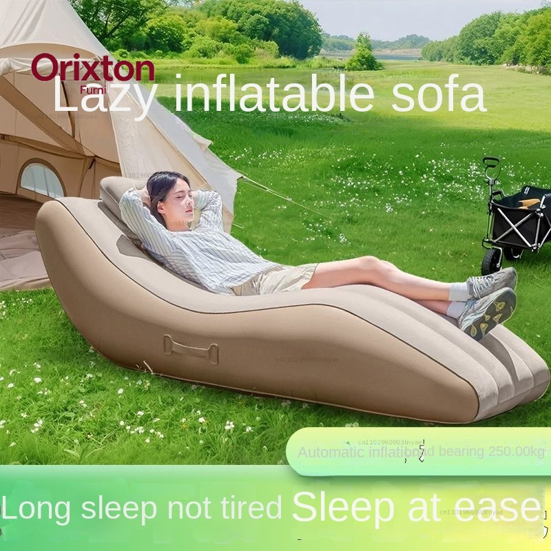 Chaise longue gonflable portab - Outdoor Furniture Pillows avis et prix