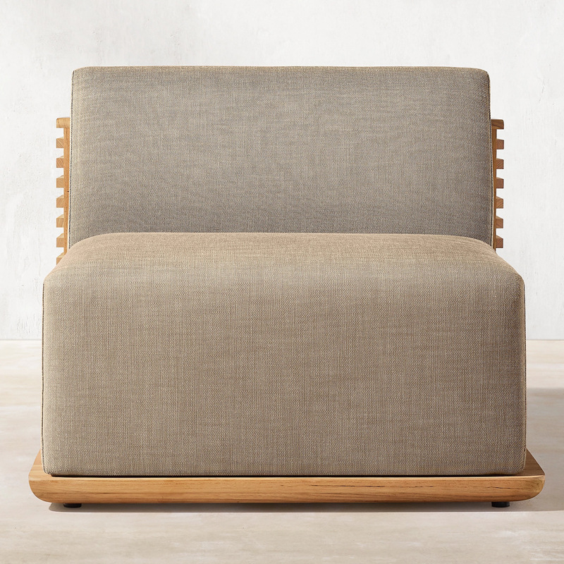 Canapé d'extérieur en teck, im - Outdoor Furniture Teak avis et prix
