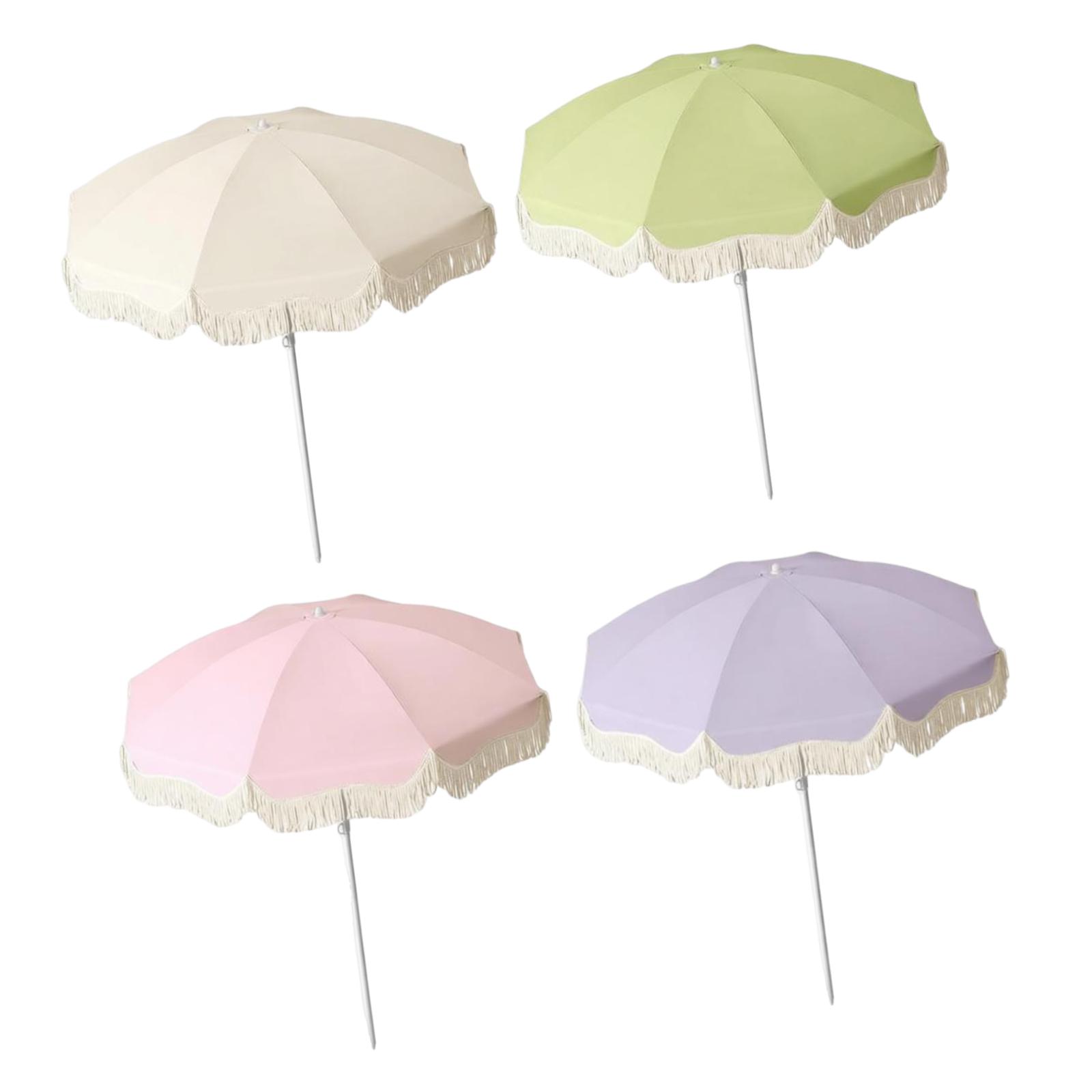 Parasol de patio à franges UPF - Outdoor Furniture Plus avis et prix