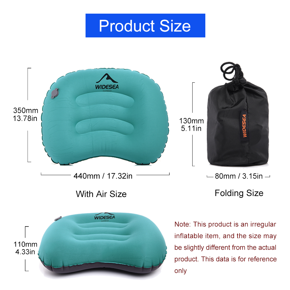 Large oreiller gonflable Porta - Outdoor Furniture Pillows avis et prix